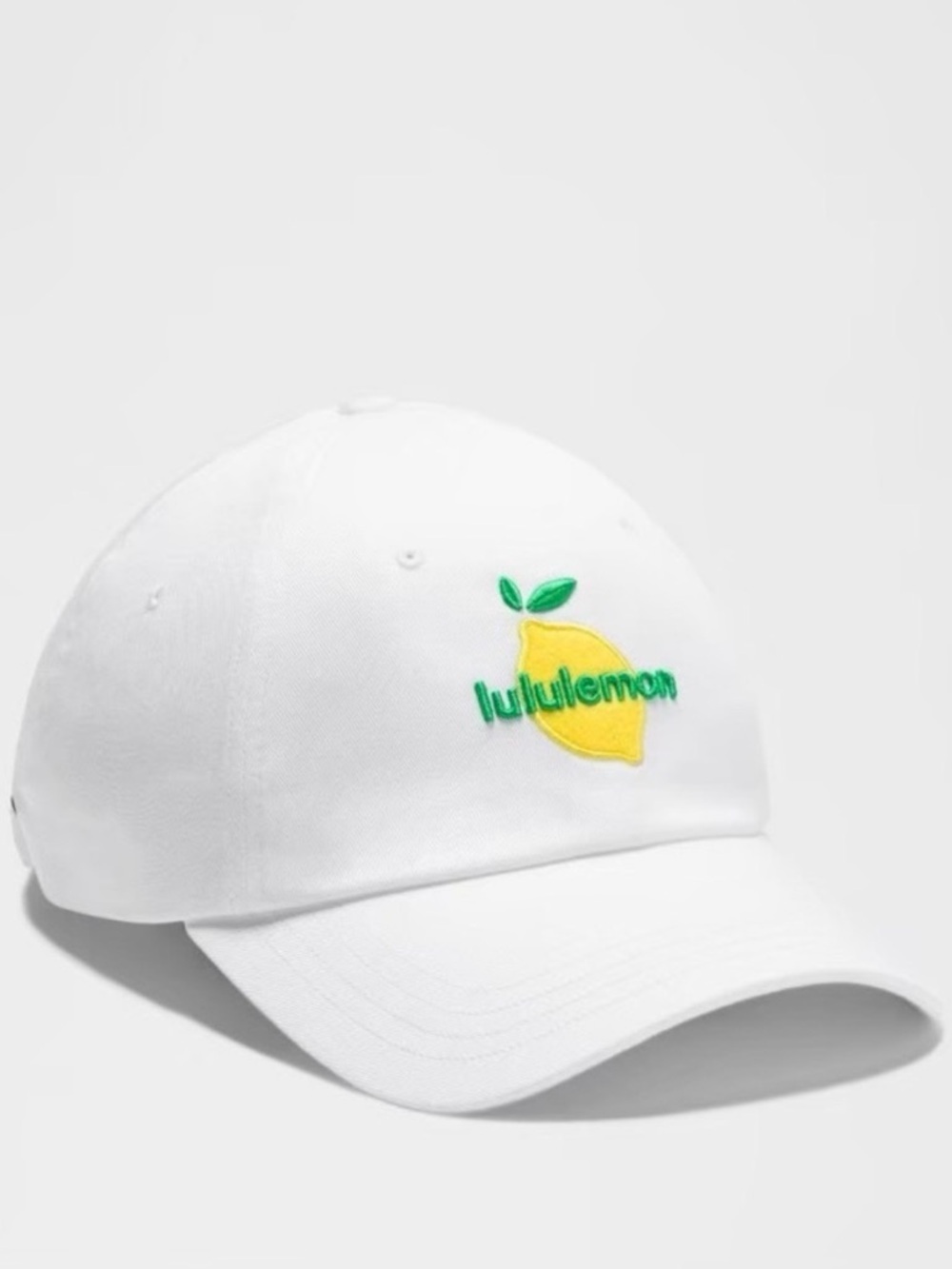 lululemon classic unisex ball cap wordmark lemon